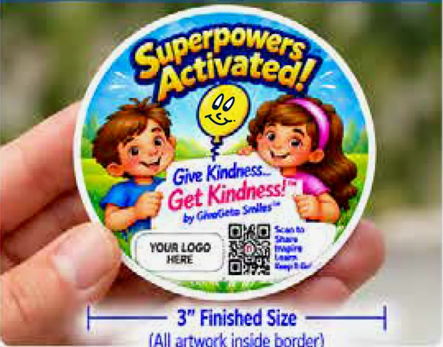 Holding a Kindness That Sticks sticker